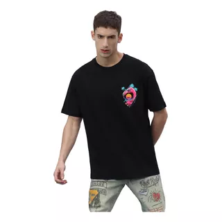 Logeqi® Hombres Camiseta Casual Con Estampado Gráfico Resort