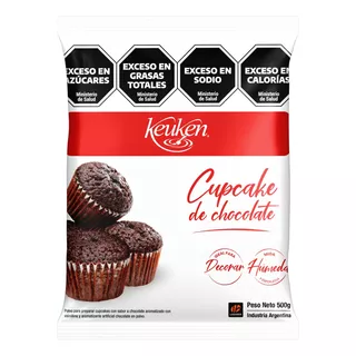 Premezcla Para Cupcakes De Chocolate Mix Keuken 500 Grs