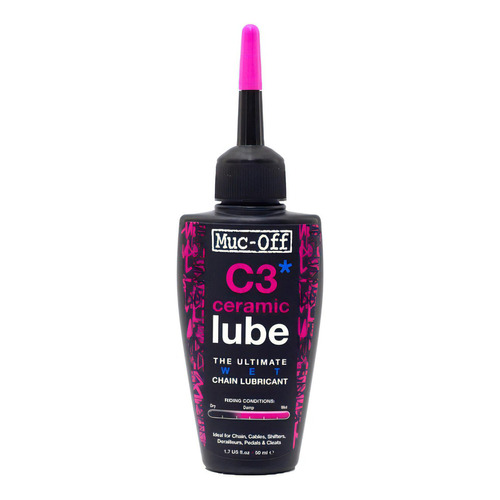 Lubricante Cadena Bicicleta Muc-off Wet 50ml Ceramico Humedo