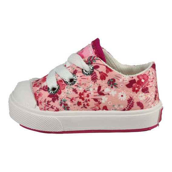 Zapatilla Infantil Tilers Fuscia Flores At.63