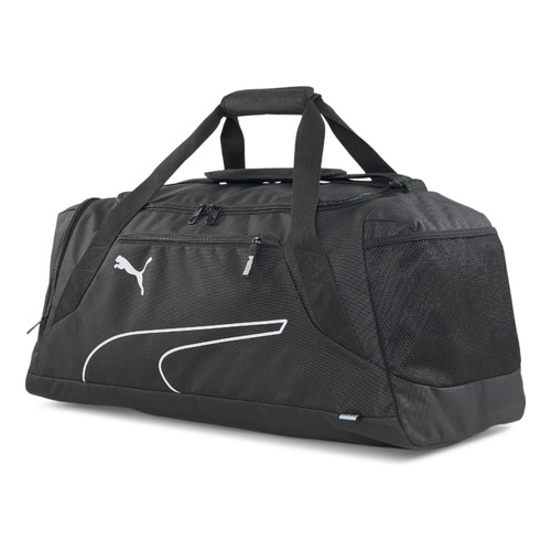 Maleta Puma Fundamentals Sports Bag M Color Negro Liso