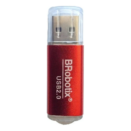 Lector De Memorias Brobotix 345673r Usb 2.0 Micro Sd Rojo