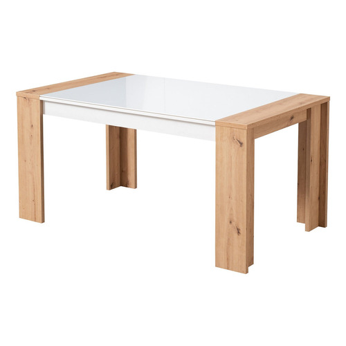 Mesa De Comedor Melosi Blanco Këssa Muebles