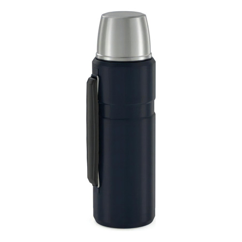 Termo Thermos 1.2lt Acero Inoxidable Cebador 24 Hs Sk2010 Color Azul marino