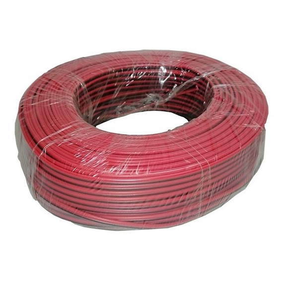 Cable Parlante - Paralelo Rollo 90mt / 0.35mm / Rojo-negro
