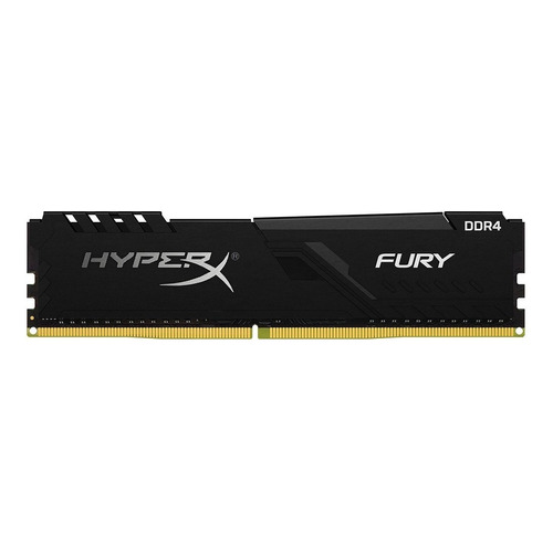 Memoria RAM Fury DDR4 RGB gamer color negro 16GB 1 HyperX HX432C16FB3A/16