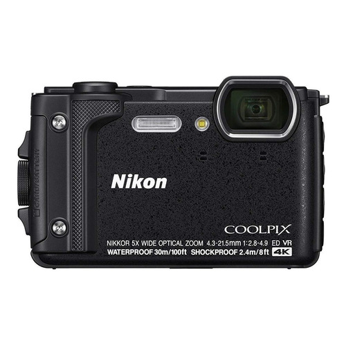  Nikon Coolpix W300 compacta color  negro 