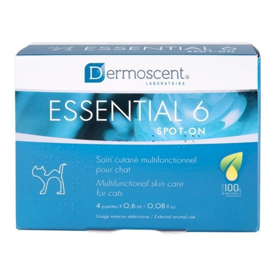 Dermoscent Essential 6 Spot-on Gato Cuidado De Piel 4 Pipeta