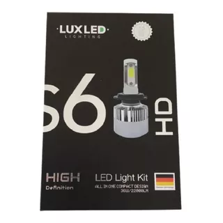 Kit Cree Led S6 Hd Ultima Generacion! H4 H7 H1 H11 H3