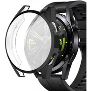 Proteção 2 Em 1 Preta Para Smartwatch Huawei Watch Gt3 46mm
