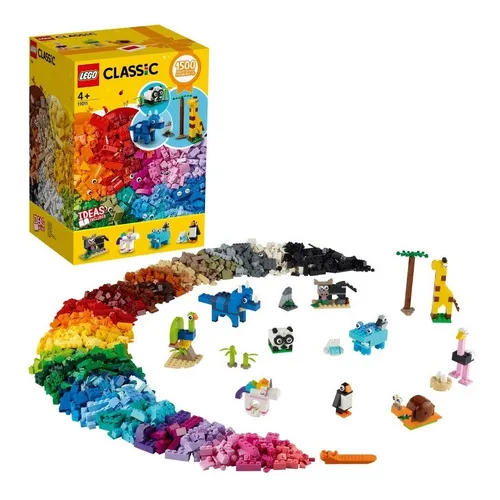 Pensar en el futuro Empresario simultáneo Set de construcción Lego Classic Bricks and animals 1500 piezas en caja | Envío gratis Pensar en el futuro Empresario simultáneo Set de construcción Lego Classic Bricks and animals 1500 piezas en caja | Envío gratis