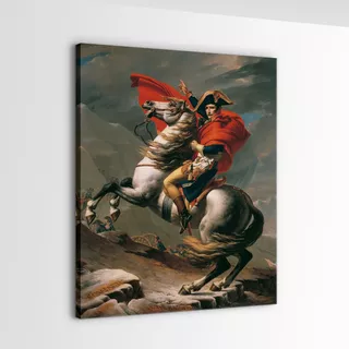 Cuadro Decorativo En Canvas Napoleón Cruzando Los Alpes