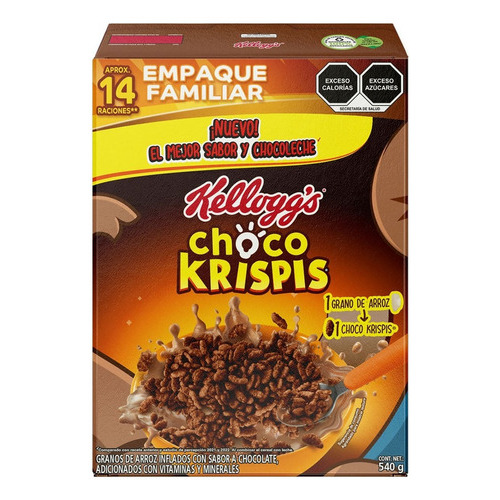 Cereal Kellogg's Choco Krispis 540 g