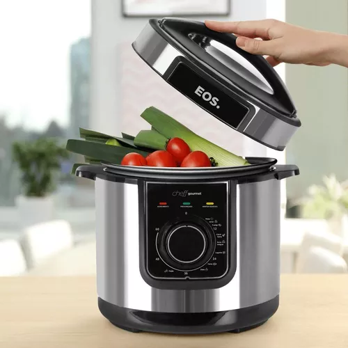 Panela de Pressão Elétrica EOS Multicooker 5L Inox EPP50MI 110V