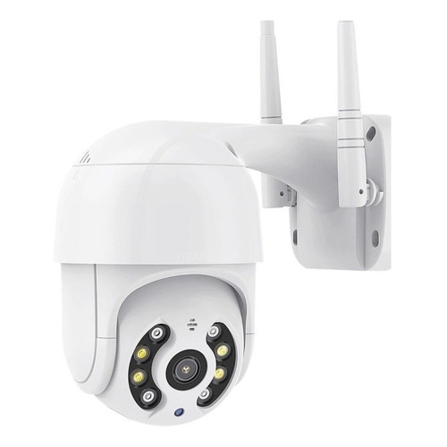 Cámara de seguridad Wi-Fi Smart Camera ABQ-A8 con resolución de 2MP visión nocturna incluida blanca