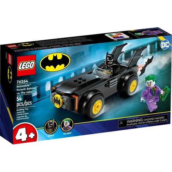 Persecucion En El Batmobile Lego Batman Vs The Joker 54pcs