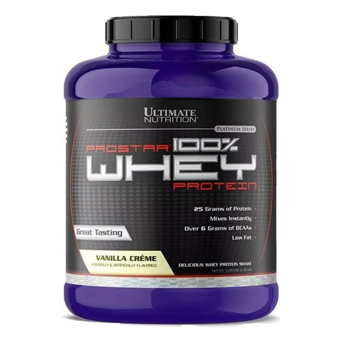 Prostar 100% Whey 5.2 Lbs Proteina Ultimate N- Sabor Vainilla