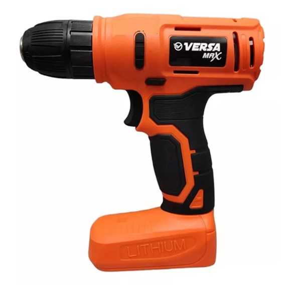 Taladro Atornillador Recargable 8v Versa Max Inalambrico Color Naranja