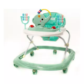 Andador Caminador Para Bebe Elefante Rainbow Color Verde