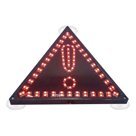 Baliza Auto Led Integral Luz Roja 