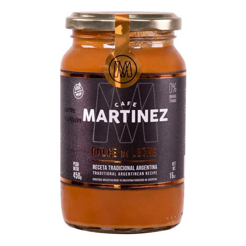 Dulce De Leche Cafe Martinez 450gr