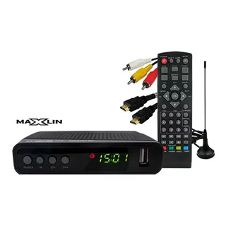 Decodificador 21p Tdt + Antena + Cable Rca + Cable Hdmi 