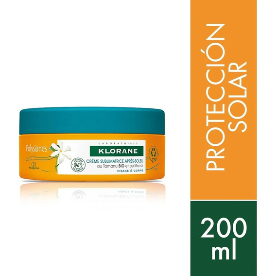 Klorane Tamanu Bio Polysianes Crema Reparadora Post Solar 