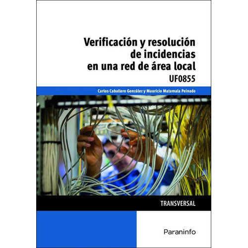 VerificaciÃÂ³n y resoluciÃÂ³n de incidencias en una red de ÃÂ¡rea local, de CABALLERO GONZÁLEZ, CARLOS. Editorial Ediciones Paraninfo, S.A, tapa blanda en español