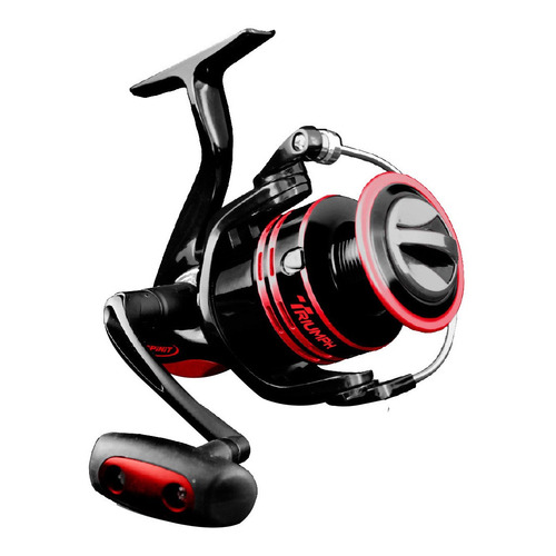 Reel Spinit Triumph Se5000 Pesca Frontal Color Negro Lado de la manija Derecho/Izquierdo