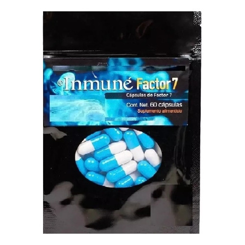 Inmune Factor 7 (leucocitos Hidrolizados) 60 Capsulas Sabor Sin Sabor