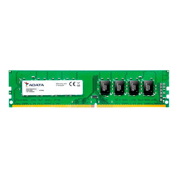 Memoria RAM Premier DDR4 color verde 8GB 1 Adata AD4U266638G19-S