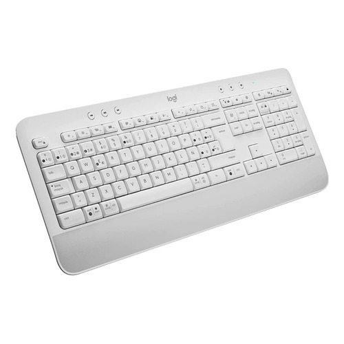 Teclado Logitech K650 Signature Ecofriendly Color del teclado Blanco Idioma Español