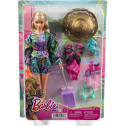 Barbie Travel Playset Fashionistas 2022 Praia Beach Verão