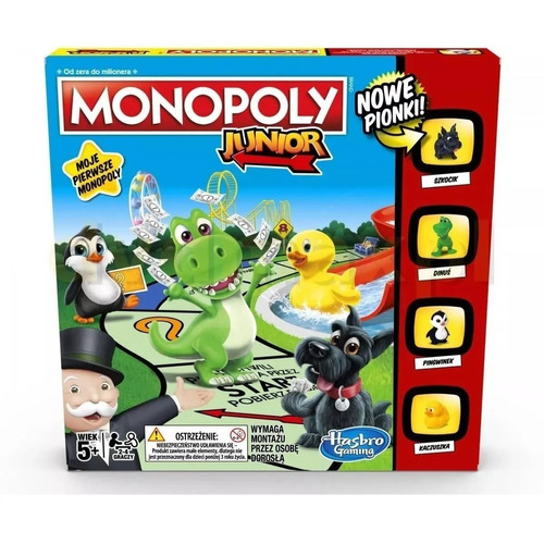 Juego de mesa Monopoly junior Hasbro A6984