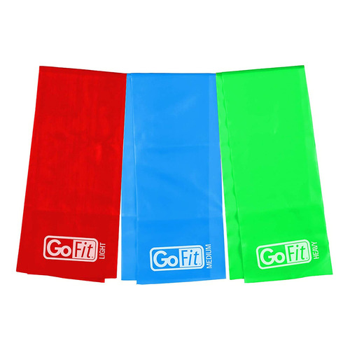 Gofit Látex Flat Band Kit, Na, Os Color Multicolored