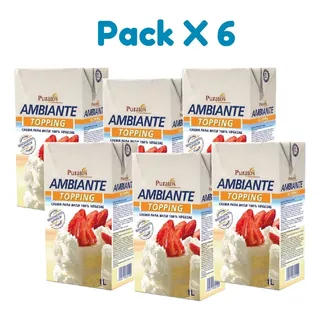 Packx6 Ambiante Crema Chantilly