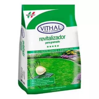 Fertilizante Revitalizador Para Gramado Vithal 5kg