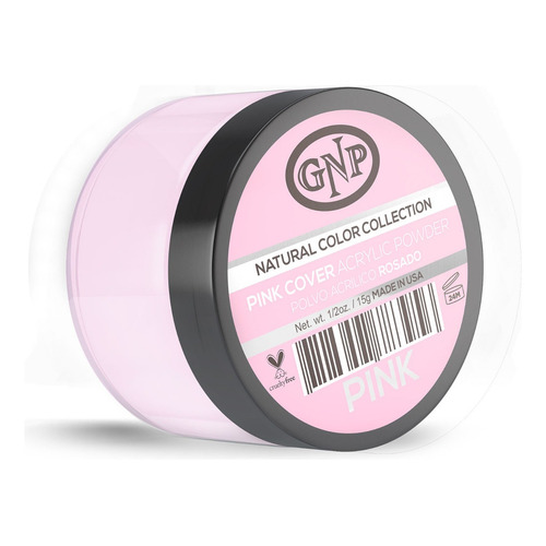Polvo Acrílico Cover Gnp Pink 15gr. Color Rosa Claro