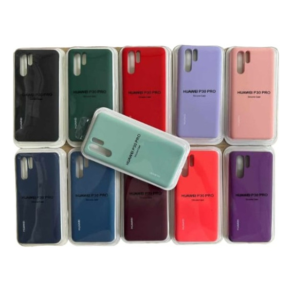 Estuche Forro Goma Silicon Para Huawei P30 Pro