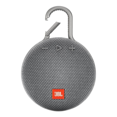 Parlante JBL Clip 3 portátil con bluetooth waterproof stone grey 