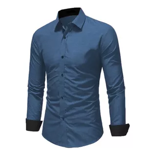 Comprando 3 Frete Grátis - Camisa Social Slim Fit Urban