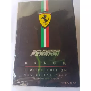 Perfume Scuderia Ferrari Black Limited Edition 125ml