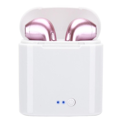Auriculares in-ear inalámbricos i7S TWS rosa