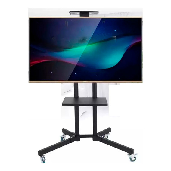 Soporte De Piso Con Ruedas Para Tv/monitor De 32 -70  Negro