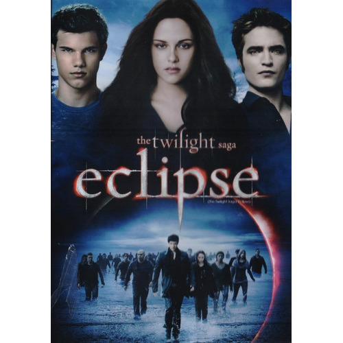 Eclipse Saga Crepusculo Robert Pattinson Pelicula Dvd