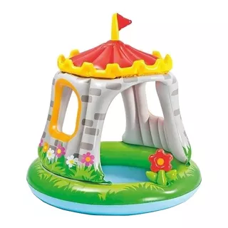 Pileta Inflable Redondo Intex 57122 Castillo Royal 68l Multicolor Caja