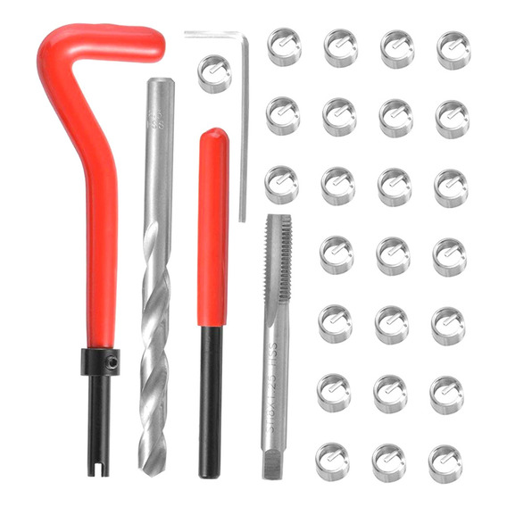 Thread M8 Helicoil 1.25 Repair Pro Tool * Kit De Coche Métri