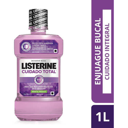 Enjuague Bucal Listerine® Cuidado Total X  1lt