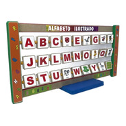 Alfabeto Ilustrado Brinquedo Educativo / Pedagógico