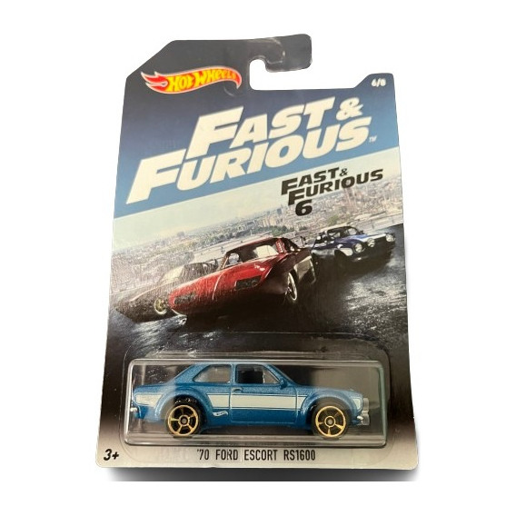 Hot Wheels '70 Ford Escort Rs1600 (2017) Rapido Y Furioso